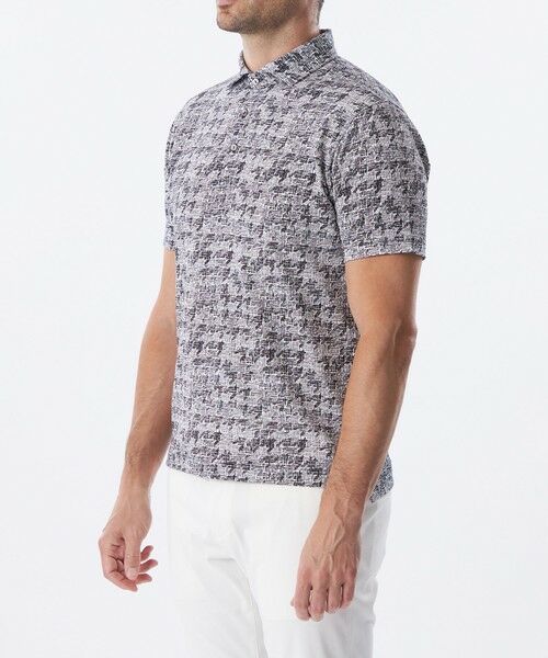 EPOCA UOMO / エポカ ウォモ その他トップス | ライン千鳥プリントポロシャツ | 詳細4