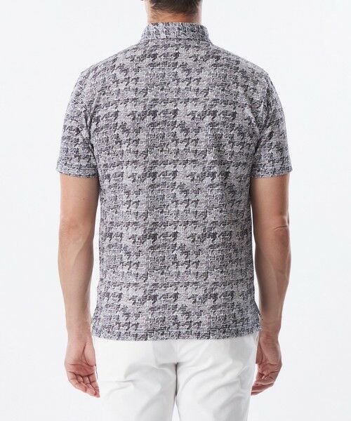 EPOCA UOMO / エポカ ウォモ その他トップス | ライン千鳥プリントポロシャツ | 詳細5