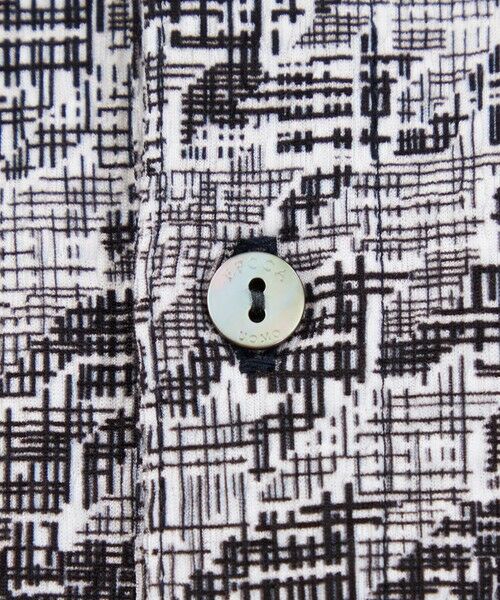 EPOCA UOMO / エポカ ウォモ その他トップス | ライン千鳥プリントポロシャツ | 詳細8