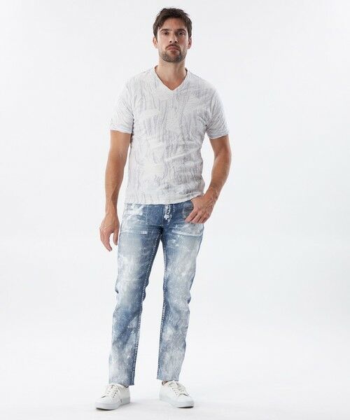 EPOCA UOMO / エポカ ウォモ その他パンツ | 【PRIMA COLLECTION】箔デニムプリント | 詳細1