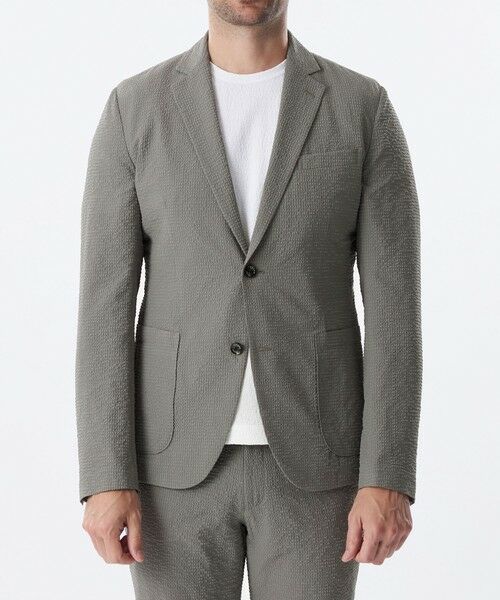 EPOCA UOMO / エポカ　ウォモ その他アウター | 【セットアップ対応】シアサッカージャケット | 詳細3