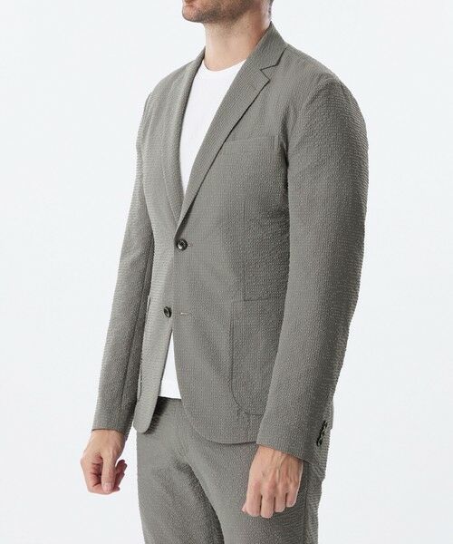 EPOCA UOMO / エポカ　ウォモ その他アウター | 【セットアップ対応】シアサッカージャケット | 詳細4