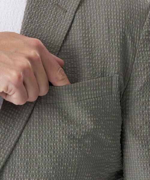 EPOCA UOMO / エポカ　ウォモ その他アウター | 【セットアップ対応】シアサッカージャケット | 詳細6