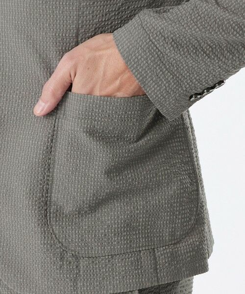 EPOCA UOMO / エポカ　ウォモ その他アウター | 【セットアップ対応】シアサッカージャケット | 詳細7