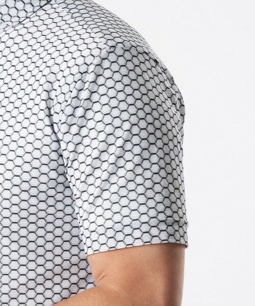 EPOCA UOMO / エポカ　ウォモ シャツ・ブラウス | ジオメトリックプリントメッシュシャツ | 詳細6