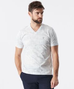 EPOCA UOMO / エポカ　ウォモ その他トップス | クラックカモフラVネックカットソー