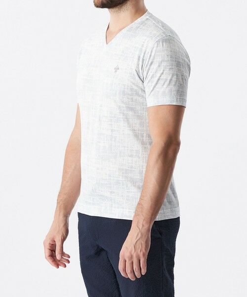 EPOCA UOMO / エポカ ウォモ その他トップス | クラックカモフラVネックカットソー | 詳細4