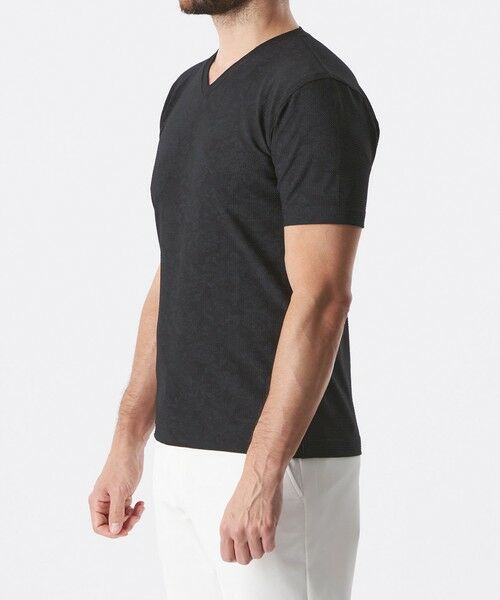 EPOCA UOMO / エポカ　ウォモ その他トップス | メッシュシャドーボーダーカットソー | 詳細4