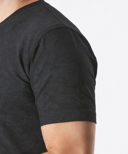 EPOCA UOMO / エポカ　ウォモ その他トップス | メッシュシャドーボーダーカットソー | 詳細6