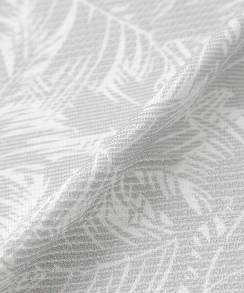 EPOCA UOMO / エポカ　ウォモ その他トップス | ボーダージャカードリーフプリントカットソー | 詳細7