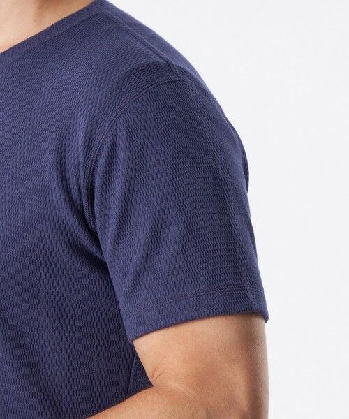 EPOCA UOMO / エポカ　ウォモ その他トップス | ランダムワッフルストライプカットソー | 詳細7