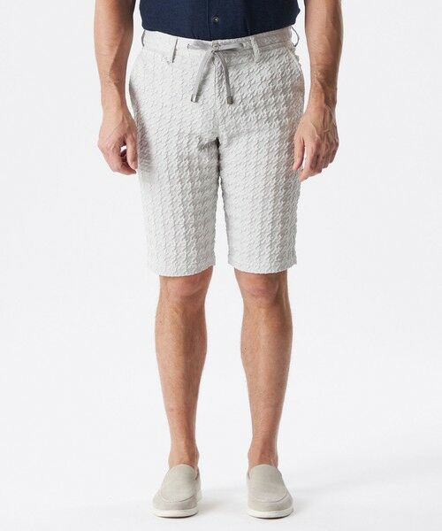 EPOCA UOMO / エポカ　ウォモ その他パンツ | 千鳥ジャカードショートパンツ | 詳細3