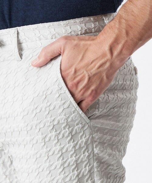 EPOCA UOMO / エポカ　ウォモ その他パンツ | 千鳥ジャカードショートパンツ | 詳細6