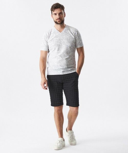 EPOCA UOMO / エポカ　ウォモ その他パンツ | 千鳥ジャカードショートパンツ | 詳細2