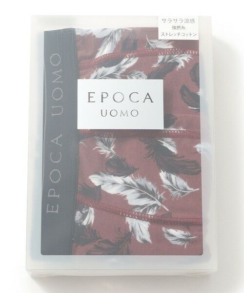 EPOCA UOMO / エポカ　ウォモ その他小物 | 【日本製】フェザー柄ボクサーパンツ | 詳細4