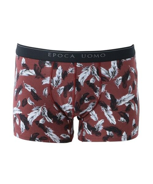 EPOCA UOMO / エポカ　ウォモ その他小物 | 【日本製】フェザー柄ボクサーパンツ | 詳細1
