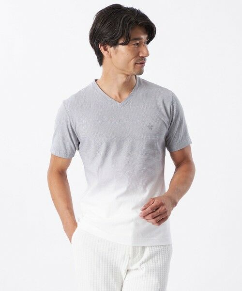 EPOCA UOMO / エポカ ウォモ その他トップス | グラデーションカットソー(ホワイト系その他)