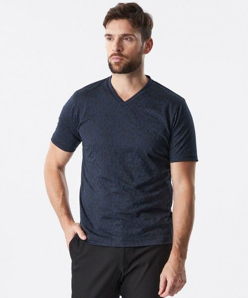 EPOCA UOMO / エポカ ウォモ その他トップス | デジタルカモフラカットソー(ネイビー)