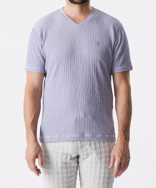 EPOCA UOMO / エポカ　ウォモ その他トップス | ワッシャーストレッチカットソー | 詳細4