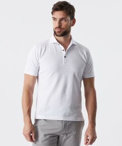 EPOCA UOMO / エポカ　ウォモ その他トップス | クラッシュジオメボーダーポロシャツ