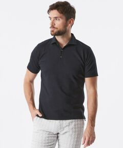 EPOCA UOMO / エポカ　ウォモ その他トップス | クラッシュジオメボーダーポロシャツ