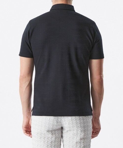 EPOCA UOMO / エポカ　ウォモ その他トップス | クラッシュジオメボーダーポロシャツ | 詳細5