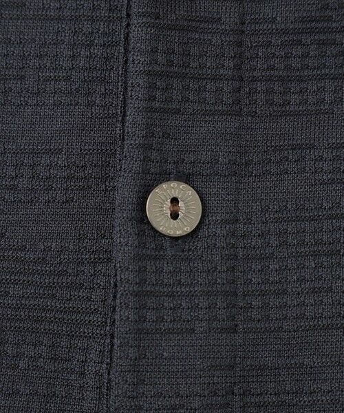 EPOCA UOMO / エポカ　ウォモ その他トップス | クラッシュジオメボーダーポロシャツ | 詳細8