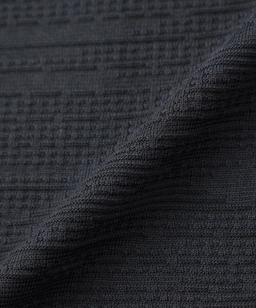 EPOCA UOMO / エポカ　ウォモ その他トップス | クラッシュジオメボーダーポロシャツ | 詳細9