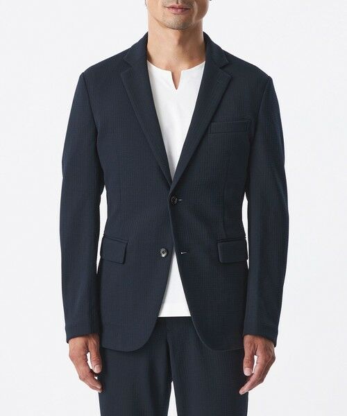 EPOCA UOMO / エポカ ウォモ その他アウター | 【セットアップ対応】ウェーブ千鳥ジャケット | 詳細5