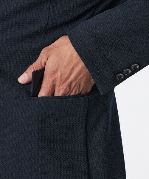 EPOCA UOMO / エポカ ウォモ その他アウター | 【セットアップ対応】ウェーブ千鳥ジャケット | 詳細9