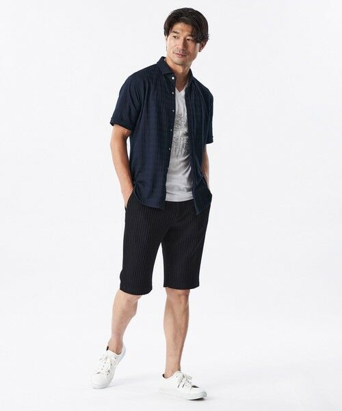 EPOCA UOMO / エポカ　ウォモ シャツ・ブラウス | シャドー千鳥シャツ | 詳細2