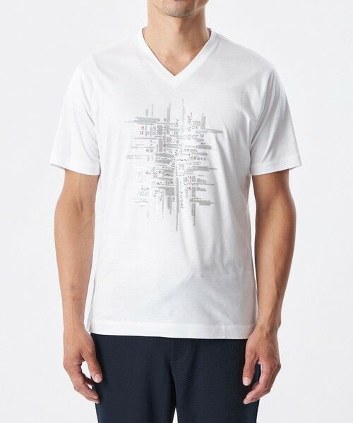 EPOCA UOMO / エポカ　ウォモ その他トップス | スパンコールランダムラインカットソー | 詳細3