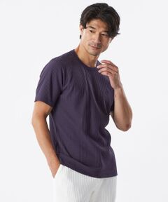 EPOCA UOMO / エポカ　ウォモ その他トップス | スクエアリンクスジャカードカットソー