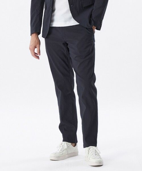 EPOCA UOMO / エポカ ウォモ その他パンツ | 【セットアップ対応】フローワッシャードローコードパンツ(ダークネイビー)
