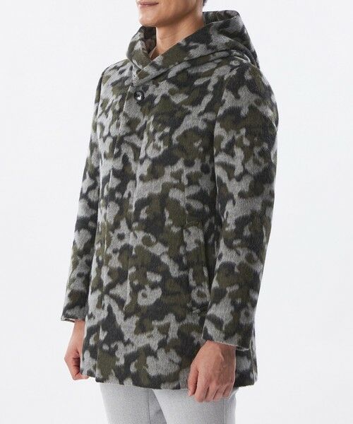 EPOCA UOMO / エポカ ウォモ その他アウター | 【PRIMA COLLECTION】カモフラフーデッドコート | 詳細3