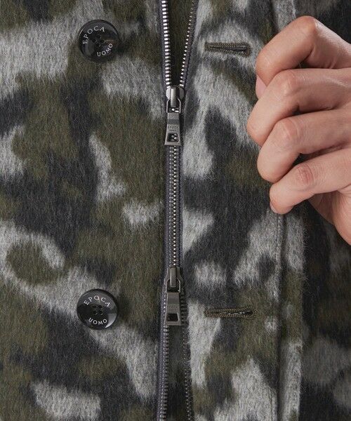 EPOCA UOMO / エポカ ウォモ その他アウター | 【PRIMA COLLECTION】カモフラフーデッドコート | 詳細8