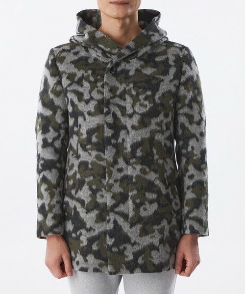 EPOCA UOMO / エポカ ウォモ その他アウター | 【PRIMA COLLECTION】カモフラフーデッドコート | 詳細2