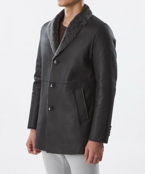 EPOCA UOMO / エポカ ウォモ その他アウター | 【PRIMA COLLECTION】ムートンチェスターコート | 詳細3