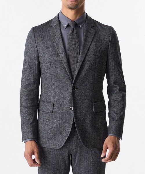 EPOCA UOMO / エポカ　ウォモ その他アウター | 【セットアップ対応】ヘリンボーンジャージージャケット | 詳細4