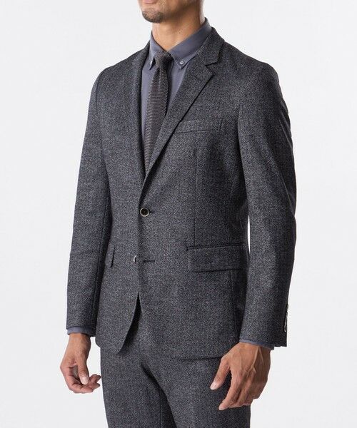 EPOCA UOMO / エポカ　ウォモ その他アウター | 【セットアップ対応】ヘリンボーンジャージージャケット | 詳細5