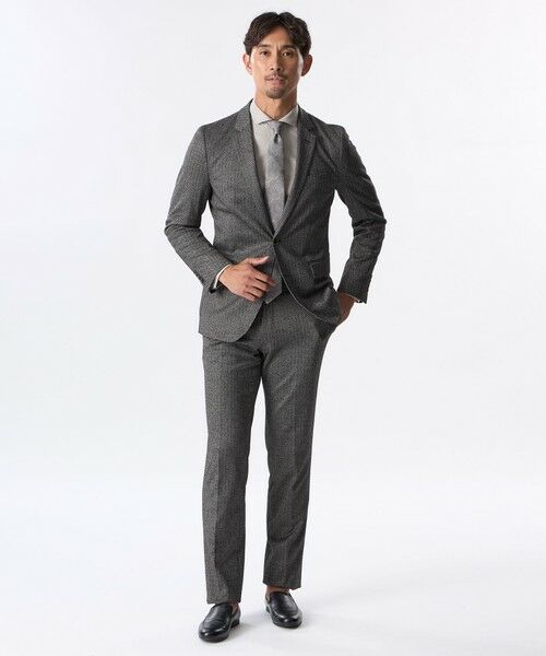 EPOCA UOMO / エポカ　ウォモ その他アウター | 【セットアップ対応】ヘリンボーンジャージージャケット | 詳細1