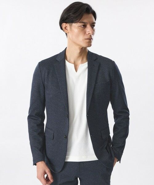 EPOCA UOMO / エポカ ウォモ その他アウター | 【セットアップ対応】ブリスタージャージージャケット(ダークネイビー)