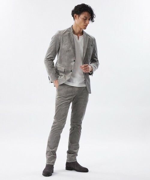 EPOCA UOMO / エポカ　ウォモ その他アウター | ＊Safari11月号掲載＊【セットアップ対応】別珍ストレッチジャケット | 詳細1