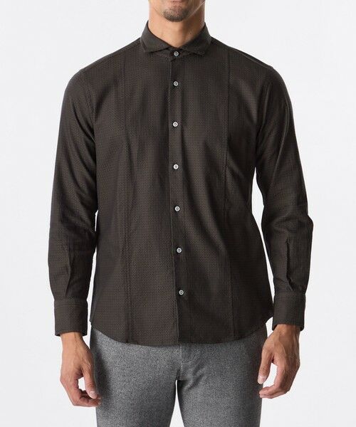 EPOCA UOMO / エポカ　ウォモ シャツ・ブラウス | ドビーストレッチシャツ | 詳細4
