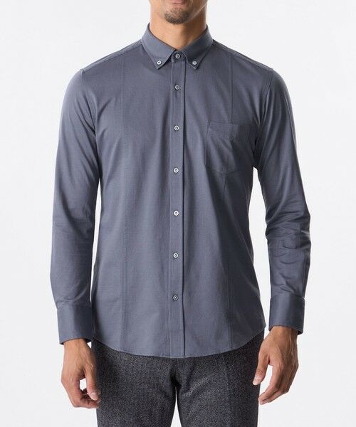 EPOCA UOMO / エポカ ウォモ シャツ・ブラウス | ブライトポリエステル混ロングスリーブシャツ | 詳細5