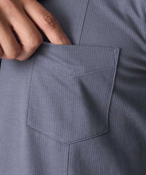 EPOCA UOMO / エポカ ウォモ シャツ・ブラウス | ブライトポリエステル混ロングスリーブシャツ | 詳細8