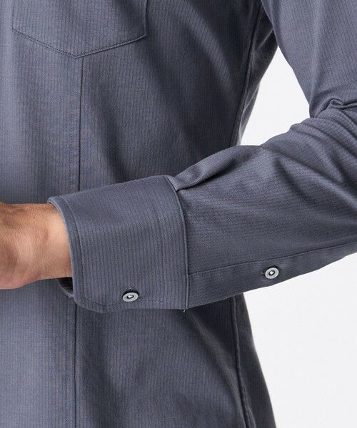 EPOCA UOMO / エポカ ウォモ シャツ・ブラウス | ブライトポリエステル混ロングスリーブシャツ | 詳細9