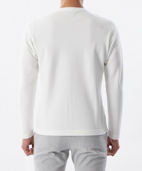 EPOCA UOMO / エポカ ウォモ その他トップス | 【PRIMA COLLECTION】ストライプベロア刺繍ロングスリーブTシャツ | 詳細5