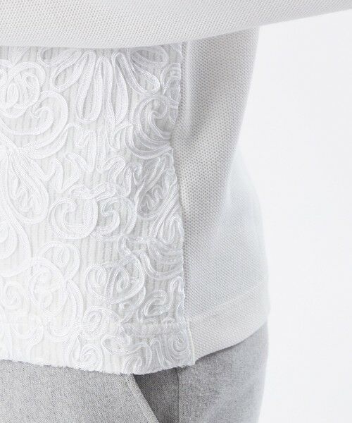 EPOCA UOMO / エポカ ウォモ その他トップス | 【PRIMA COLLECTION】ストライプベロア刺繍ロングスリーブTシャツ | 詳細7