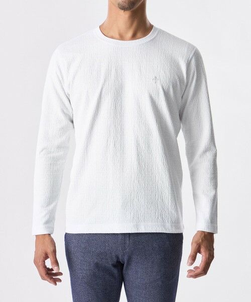 EPOCA UOMO / エポカ　ウォモ その他トップス | ＊Safari11月号掲載＊ラインブリスタージャカードカットソー | 詳細6